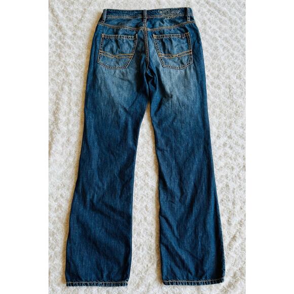 Buffalo David Bitton Game Bootcut Cotton Mens Denim Blue Jeans Size 30 - Picture 3 of 11